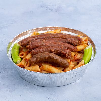 Sausage pasta casserole