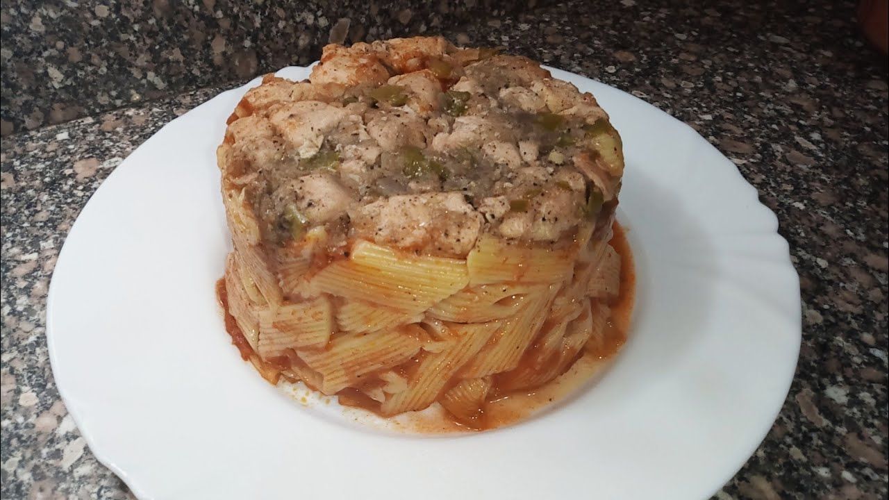 Meat Shawerma Pasta Casserole