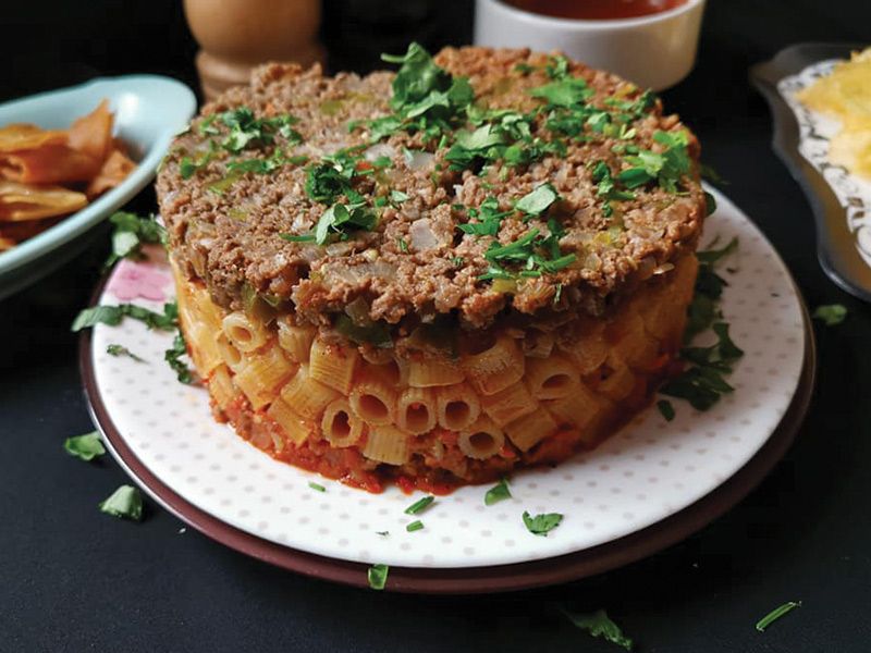 Pasta With Meat Casserole