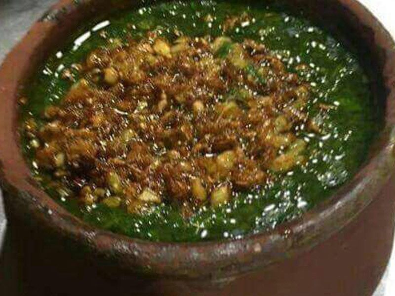 Molokhia With Meat Casserole