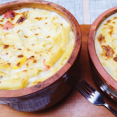 Meat mozzarella casserole