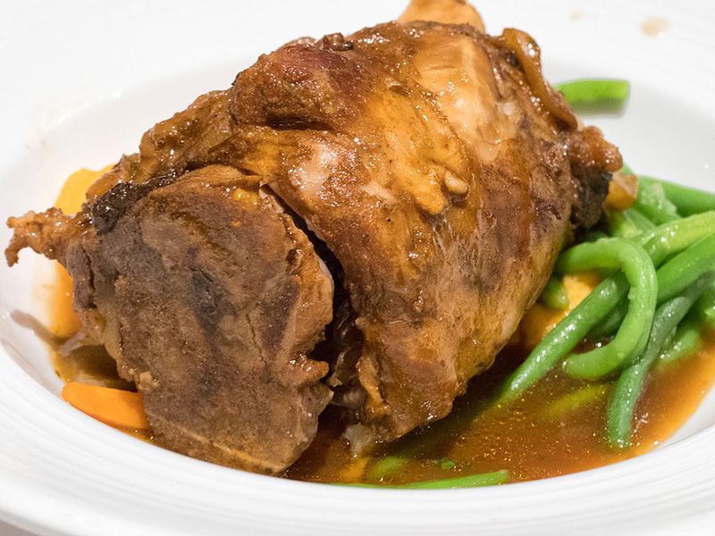 Shank With Vegetables Casserole