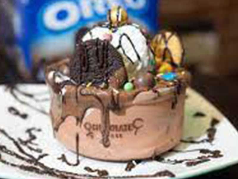 Super Mix Chocolate With Ice Cream Casserole