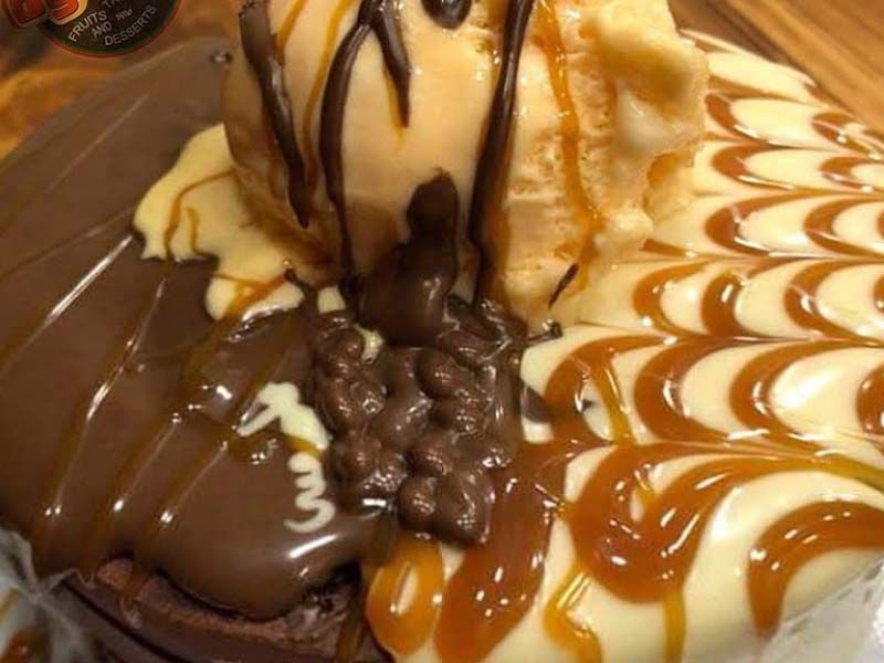 Mix Chocolate Casserole