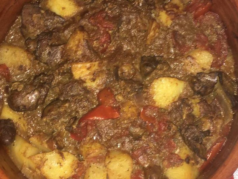 Mix Liver Casserole