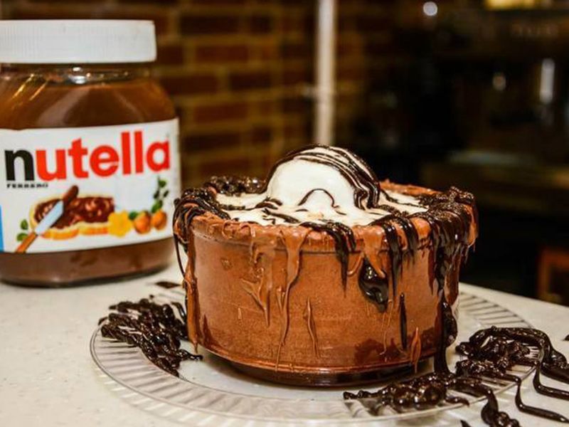 Nutella Chocolate Casserole
