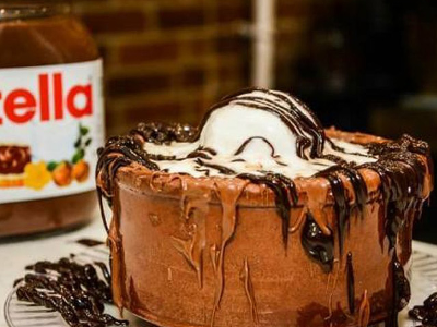 Nutella Chocolate Casserole