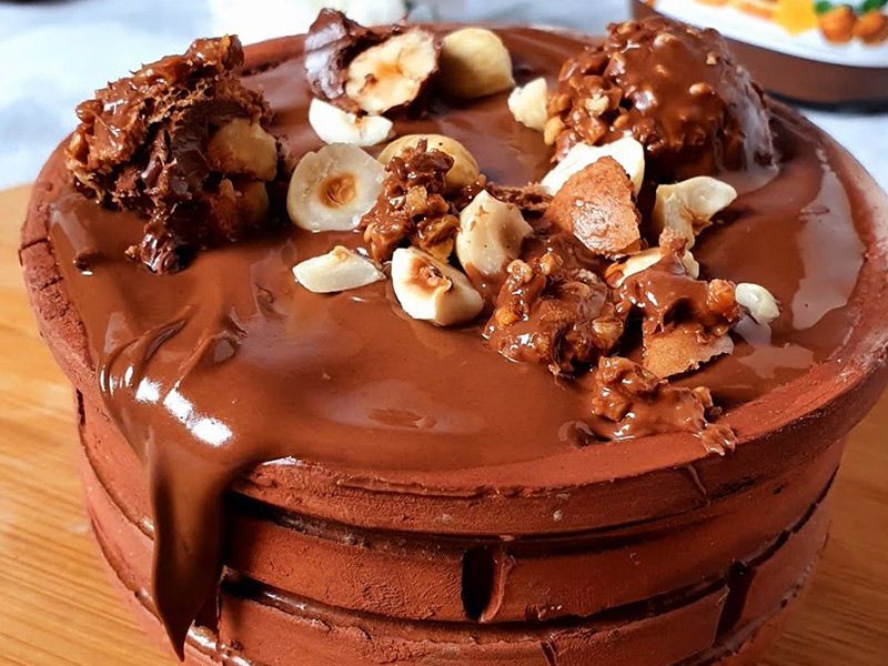 Nutella Chocolate Casserole