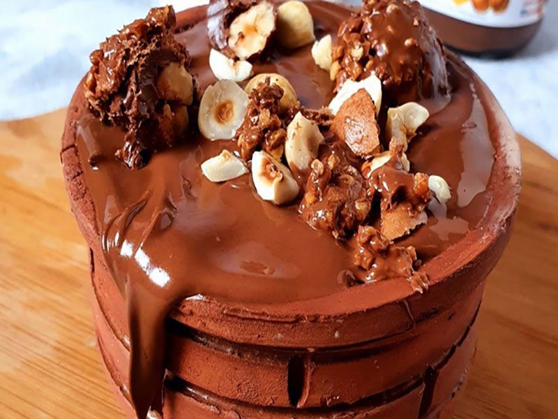 Nutella Chocolate With Hazelnut Casserole