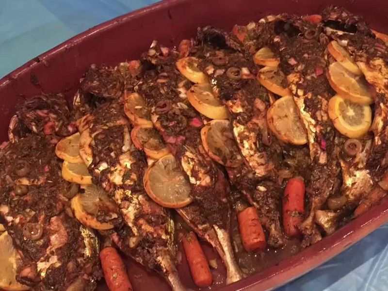 Hamour Fish Casserole