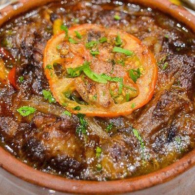 Vine Leaves With Meat Casserole