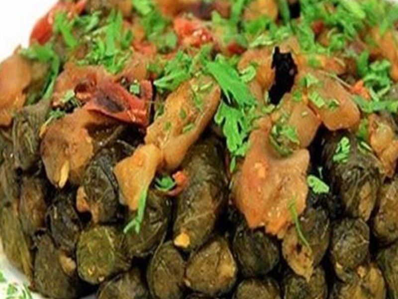 Vine Leaves Mahshi Casserole