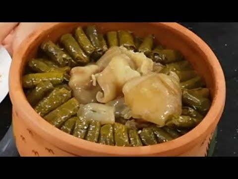 Knuckles With Vine Leaves Casserole
