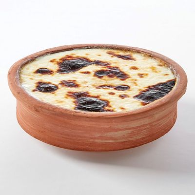 Foul Casserole with Qeshta / Foul Casserole with Fried Eggs