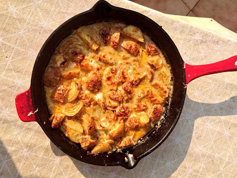 Potatoes Pan
