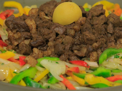 Liver With Leia Skillet