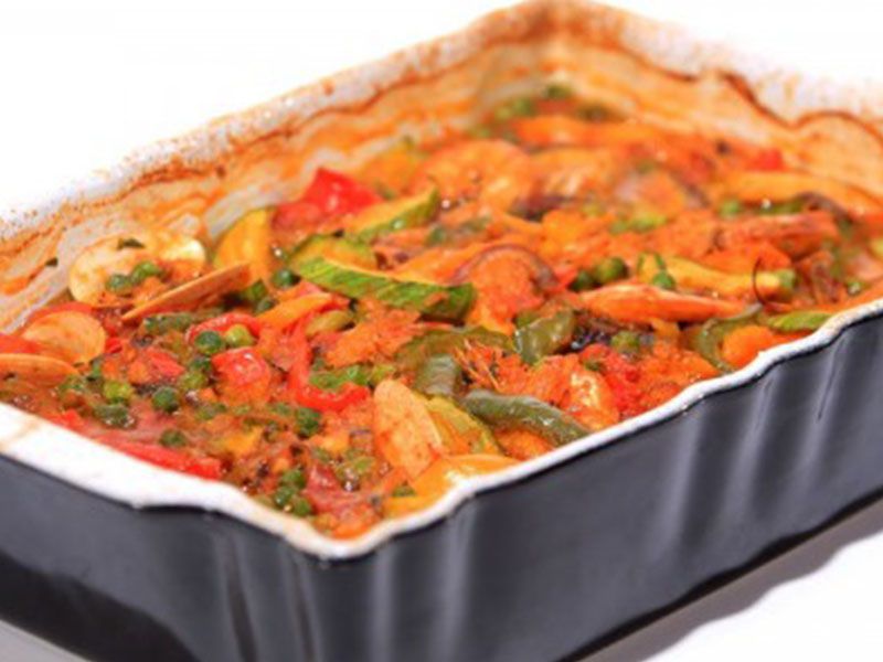 Seafood With Grits Casserole
