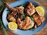 Fried 1/2 Rabbit Plate