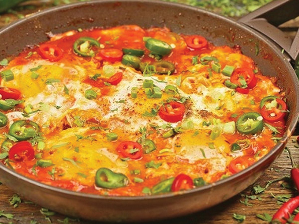 Shakshuka Egg Plate