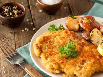 Escalope Pane Platter