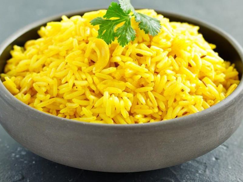 Small basmati rice dish