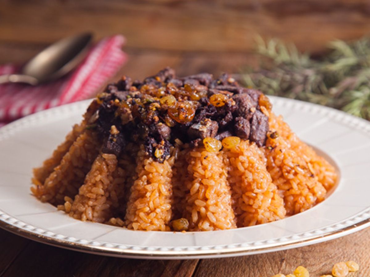 Rice With Liver Dish