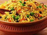 Small Basmati Rice plate