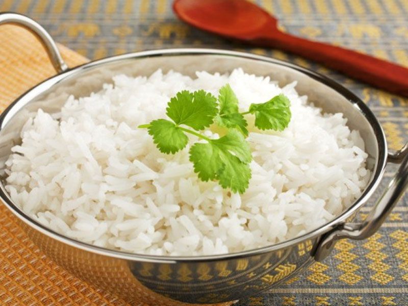 Plain rice dish