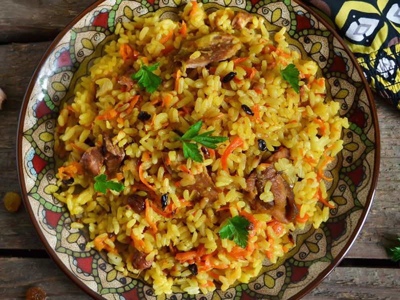 Kabsa Rice Plate
