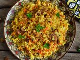 Kabsa Rice Plate