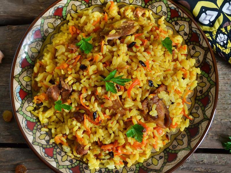 Kabsa rice dish