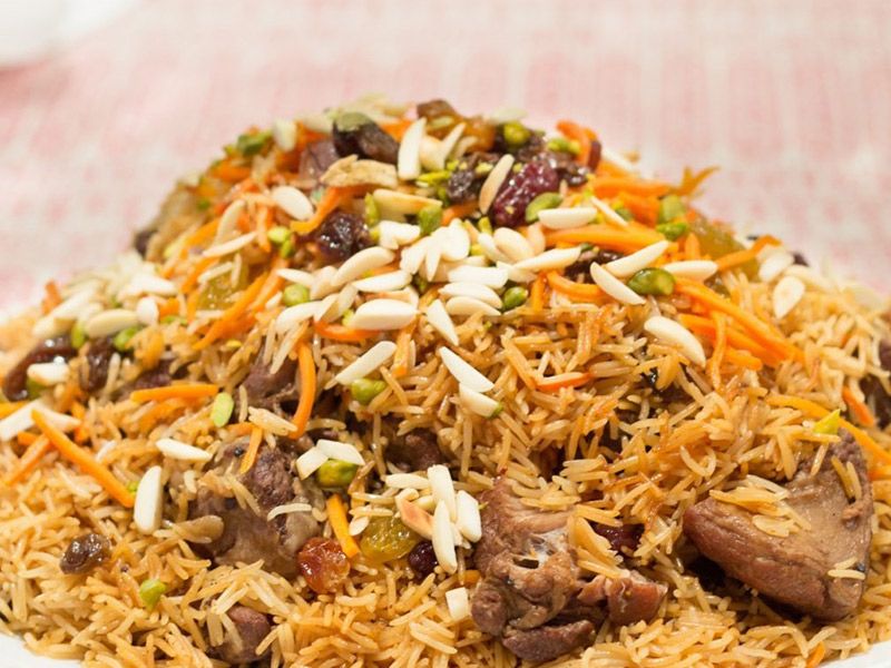 Kabsa Rice Platter