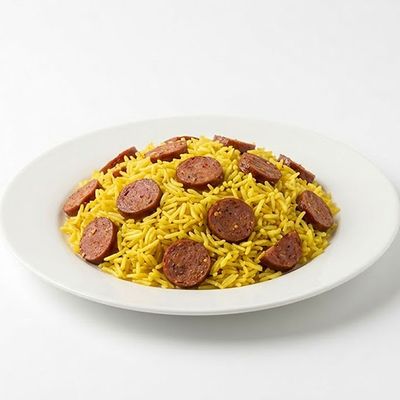 Sausage Rice Plate
