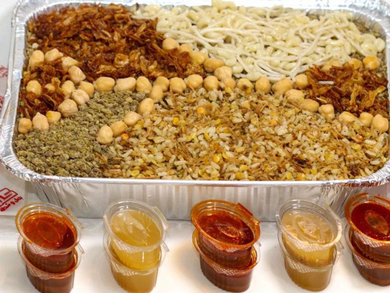 Afandina Family Koshary Platter