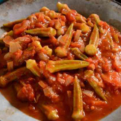Okra Platter
