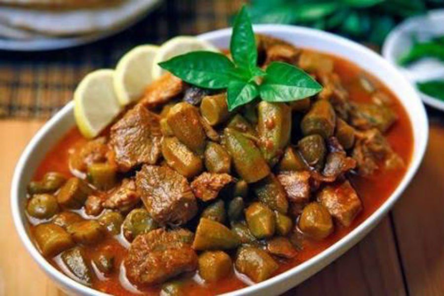 Okra Platter