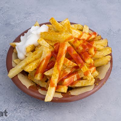 طبق بطاطس مقلية