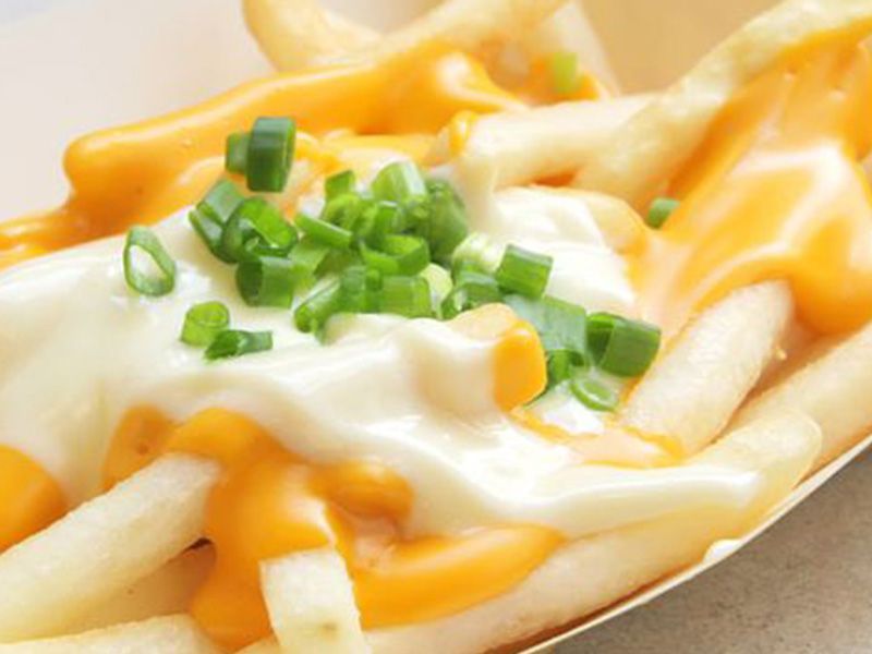 Potatoes With Mozzarella Dish