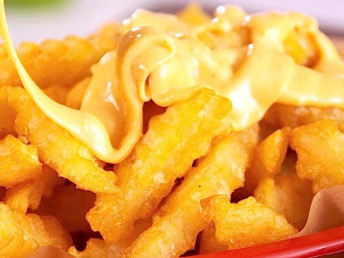 French Fries with Melted Cheese Box