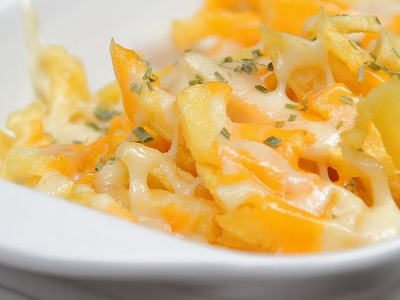 Potato with Cheddar Cheese Platter