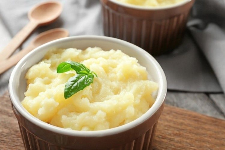 Puree Potatoes Plate
