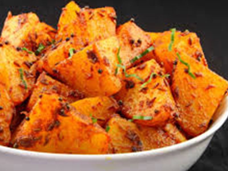 Spicy Potato Platter