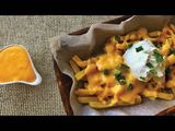 Cheddar Sauce Jalapeno Fries Dish