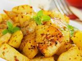 Spicy Mkhashkhesha Potatoes Platter