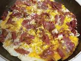 Eggs with Pastrami Plate