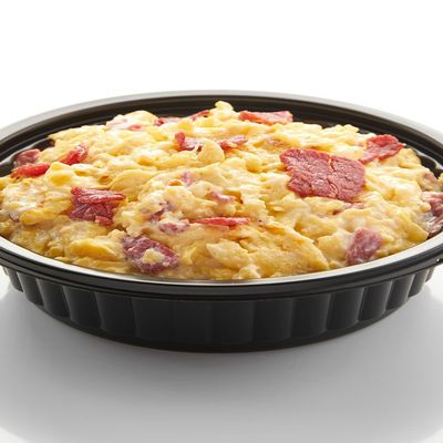 Pastrami eggs Dish