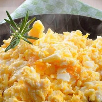 small fried egg plate
