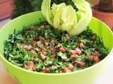 Tabbouleh dish