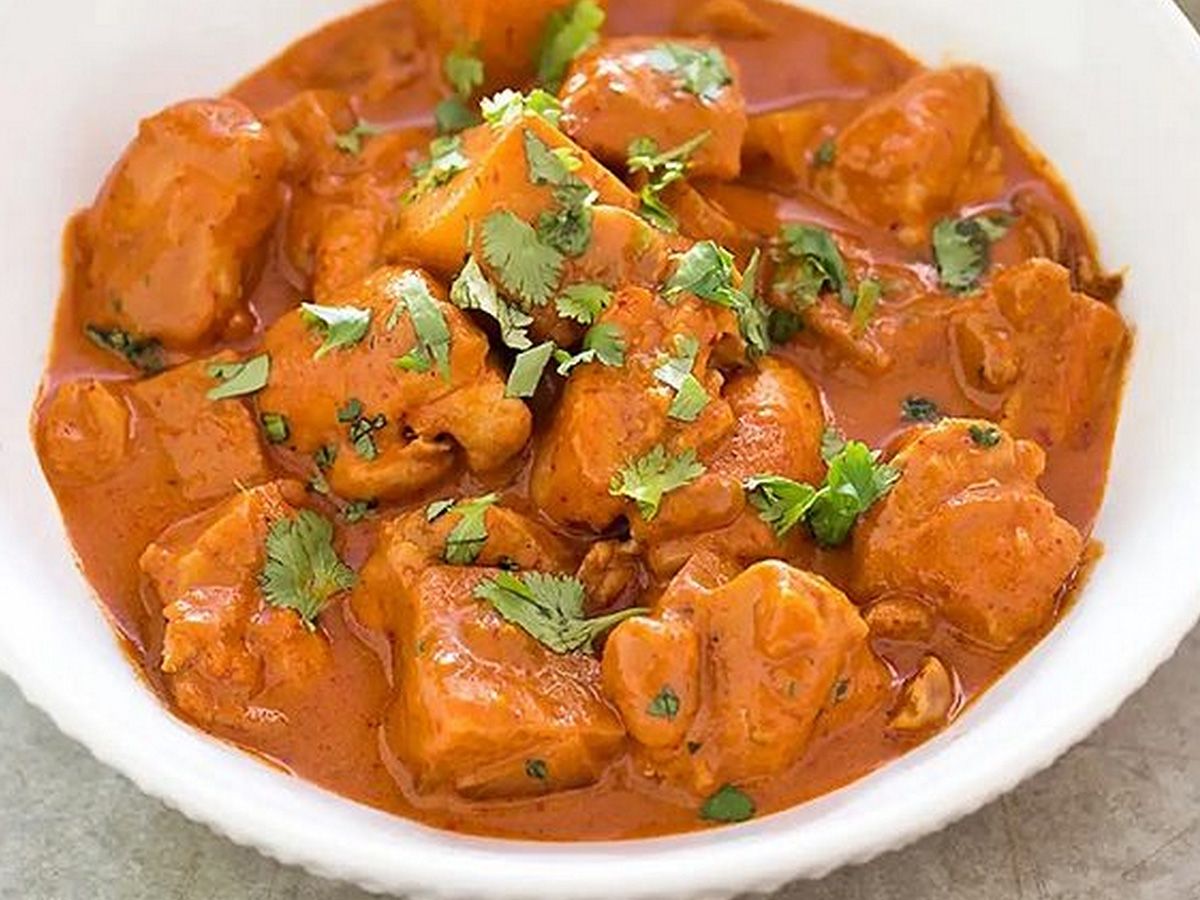 Chicken curry dish