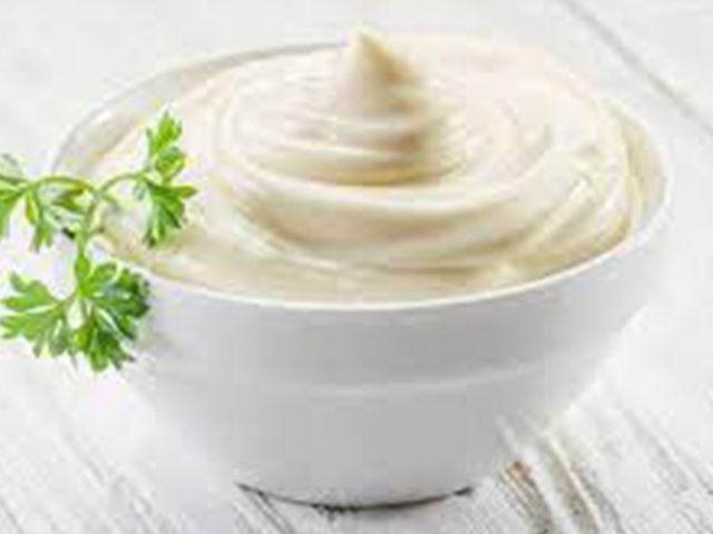 Garlic dip plate
